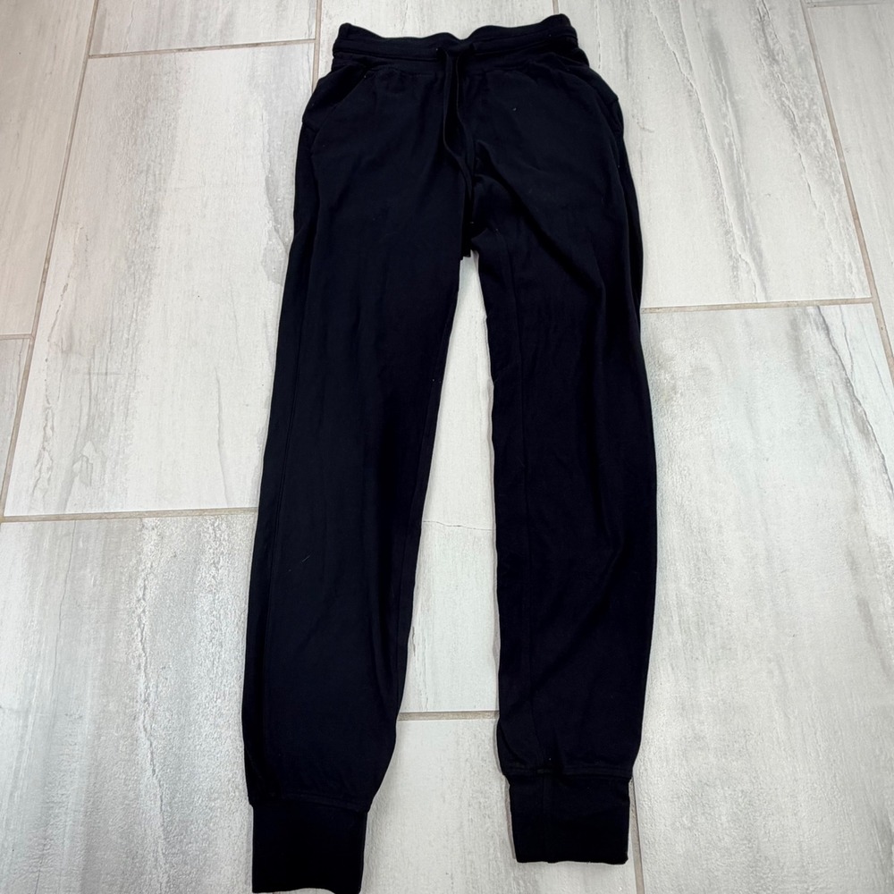 Lululemon Align Jogger Black Nulu High Rise Yoga Pants Size 2 LW5CQDS